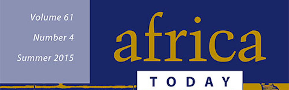 Africa Today cover