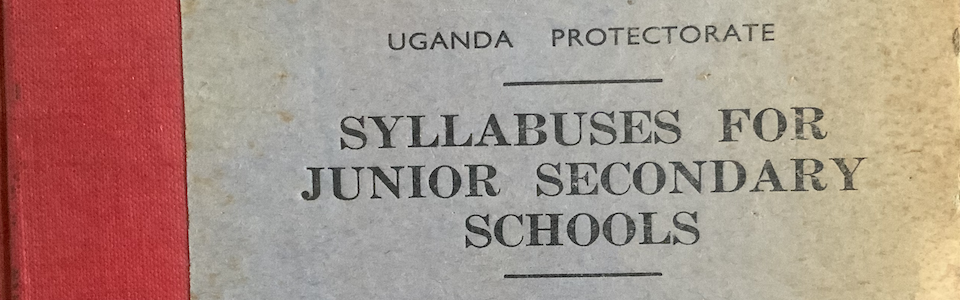 Syllabuses for Uganda Schools cover